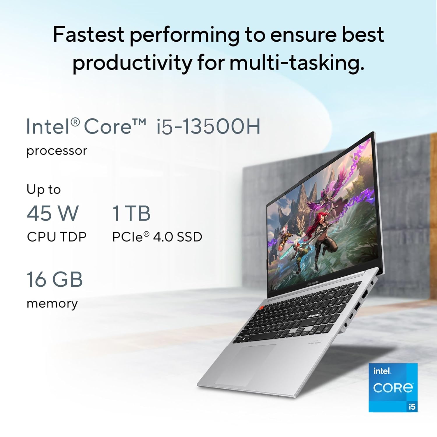 ASUS Vivobook S 15 OLED S5504VA-MA553WS Gaming Laptop - image 2