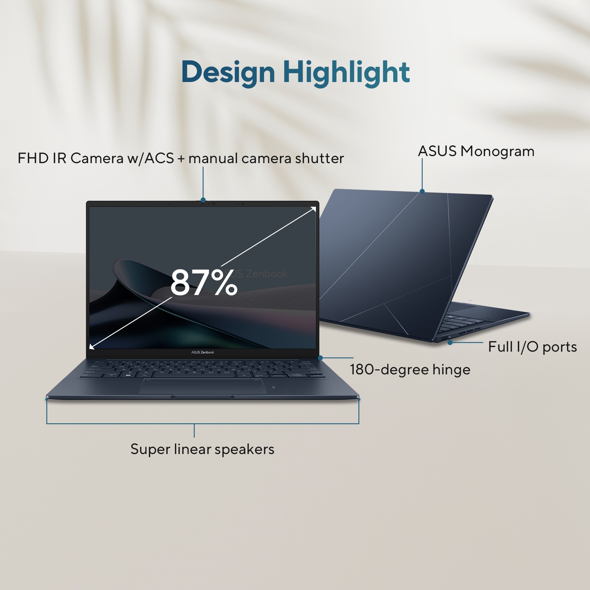 ASUS Zenbook 14 OLED UX3405MA-PP555WS Light Weight Laptop - image 4