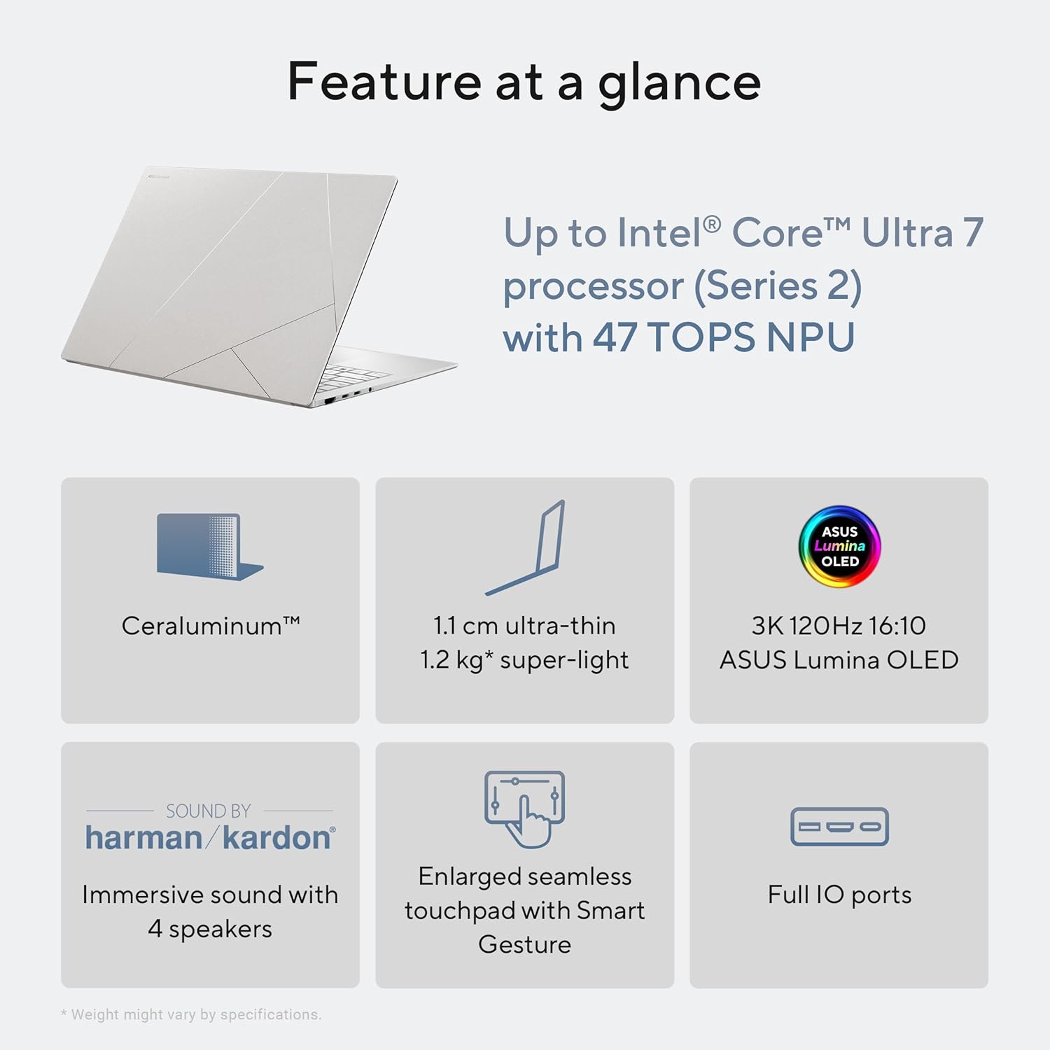 ASUS Zenbook S 14 OLED UX5406SA-PZ358WS Intel AI Powered Laptop - image 9