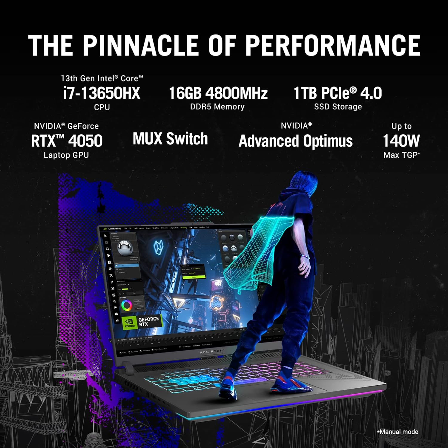 ASUS ROG Strix G16 G614JU-N3200WS Gaming Laptop - image 2