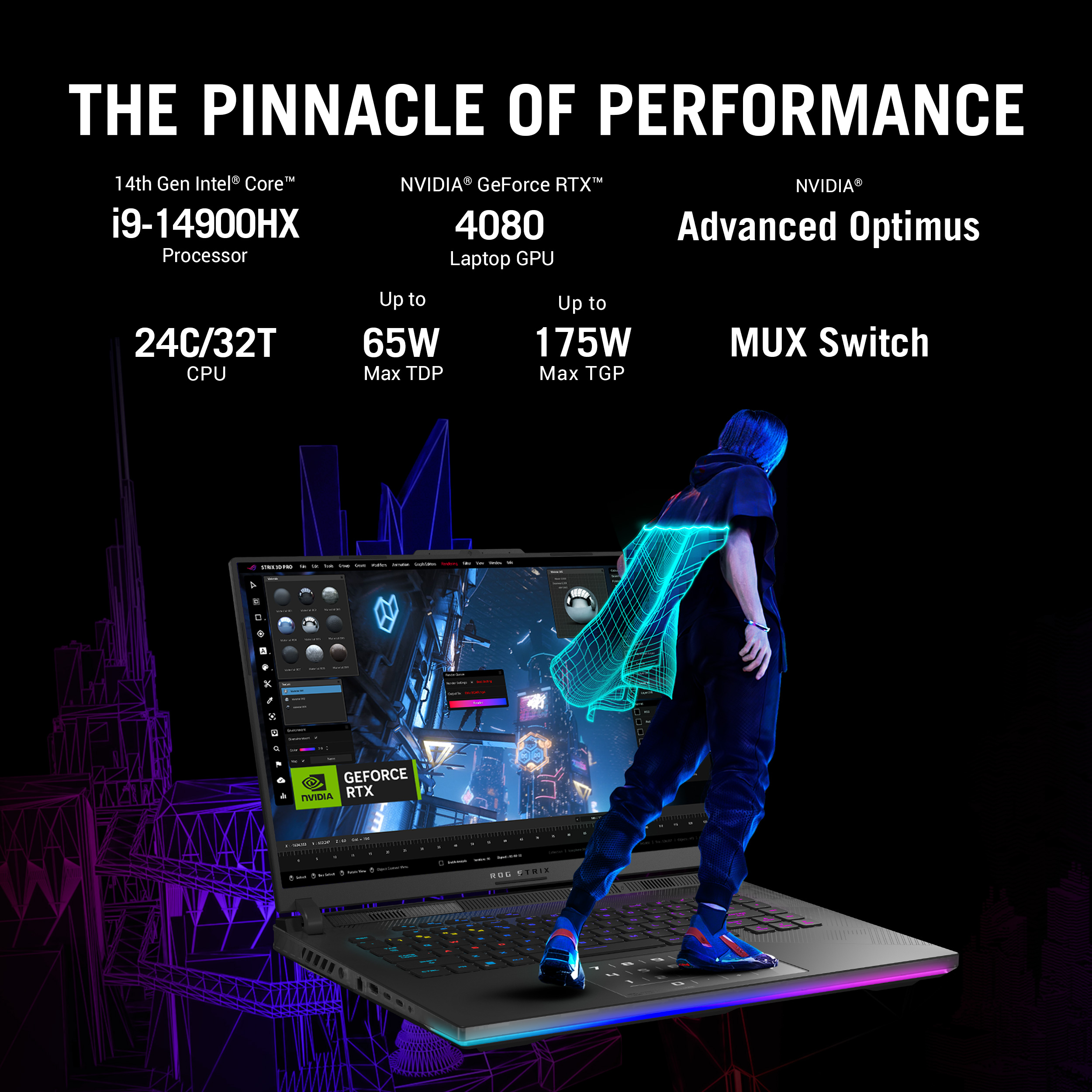 ASUS ROG Strix SCAR 16 G634JZR-CM932WS Gaming Laptop - image 2