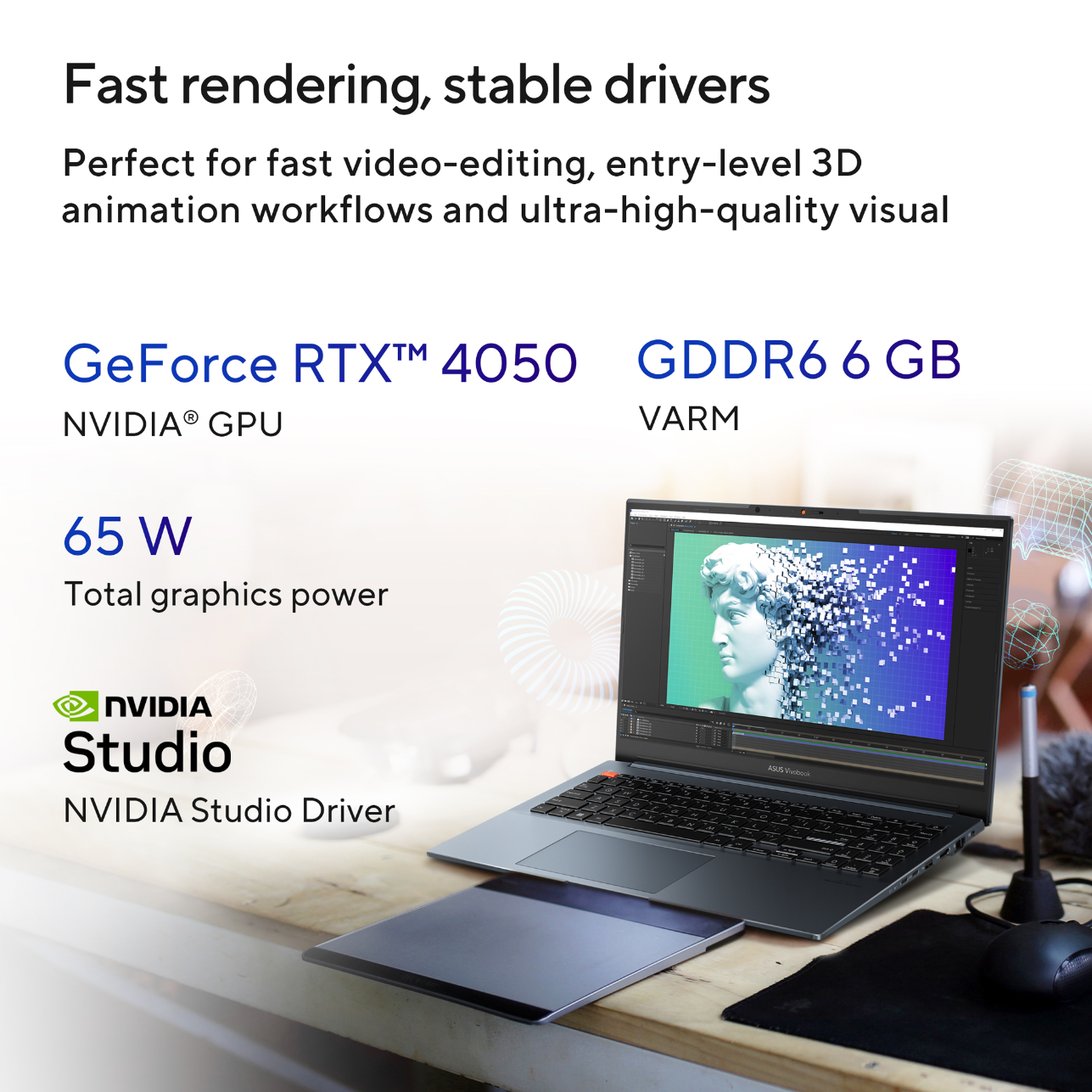 ASUS Vivobook 16 Pro OLED K6602VU-LZ951WS 16GB 1TB Win11 Office - image 5