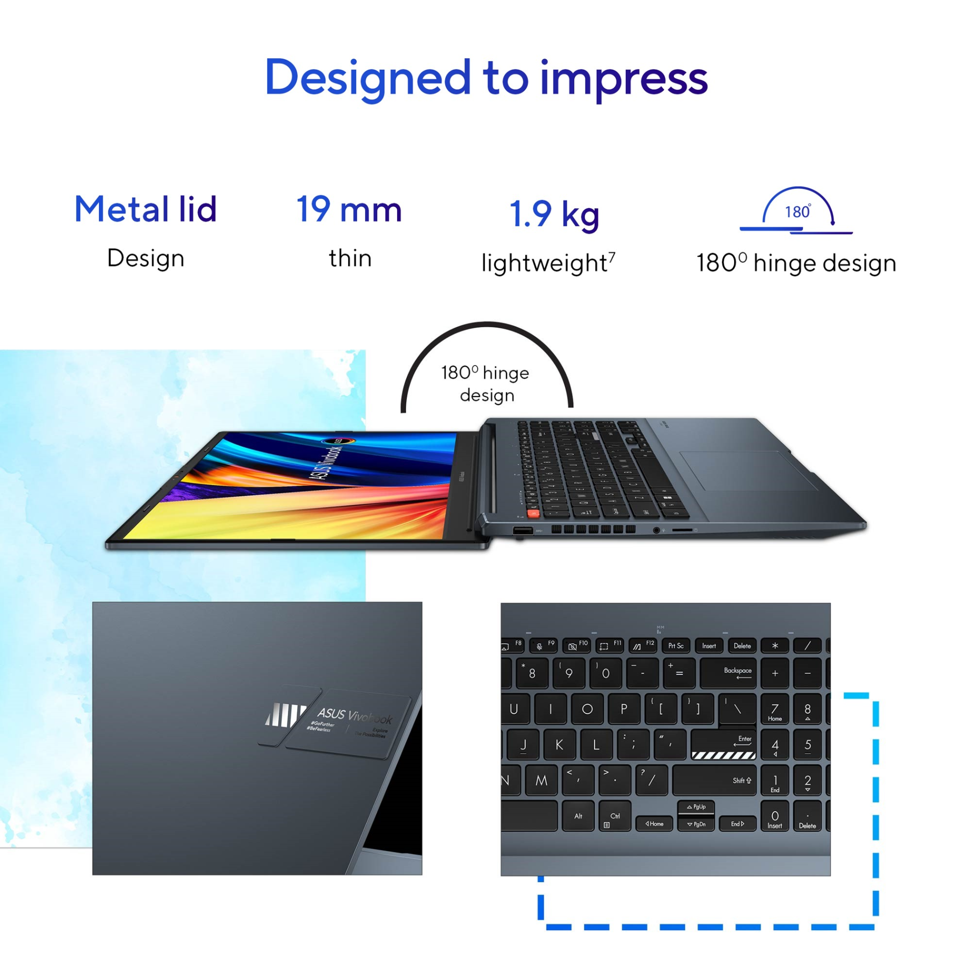 ASUS Vivobook 16 Pro OLED K6602VU-LZ951WS 16GB 1TB Win11 Office - image 8