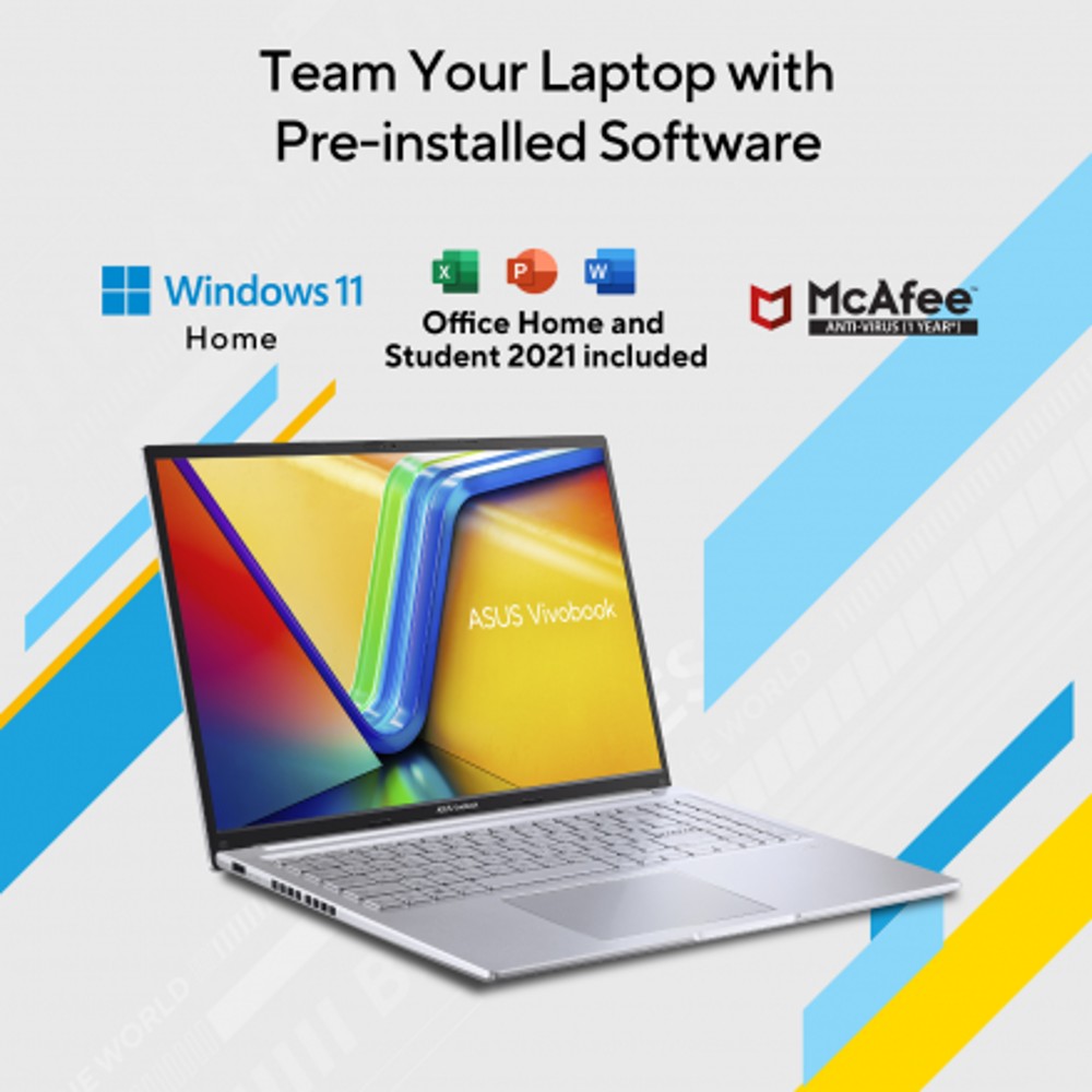 Asus VivoBook 16 i3-1315U 8GB 512GB Transparent-Silver - image 3