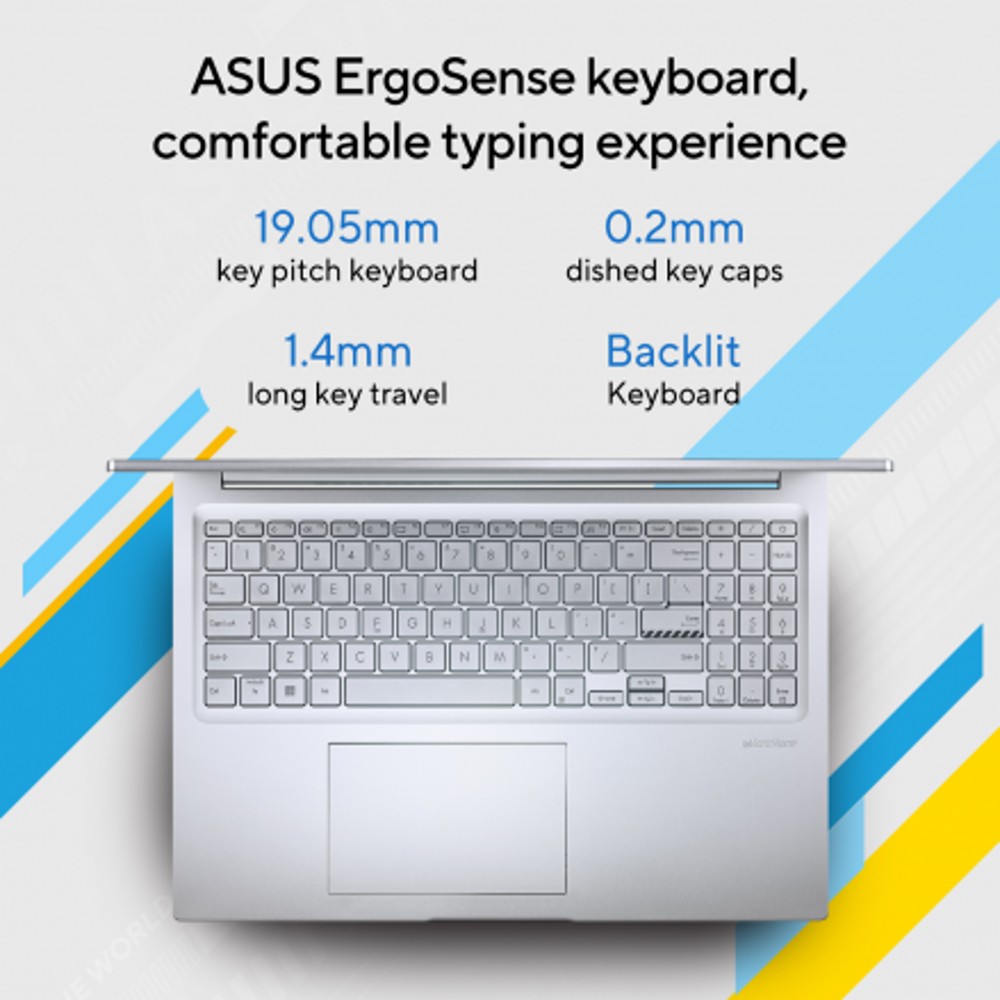 Asus VivoBook 16 i3-1315U 8GB 512GB Transparent-Silver - image 4