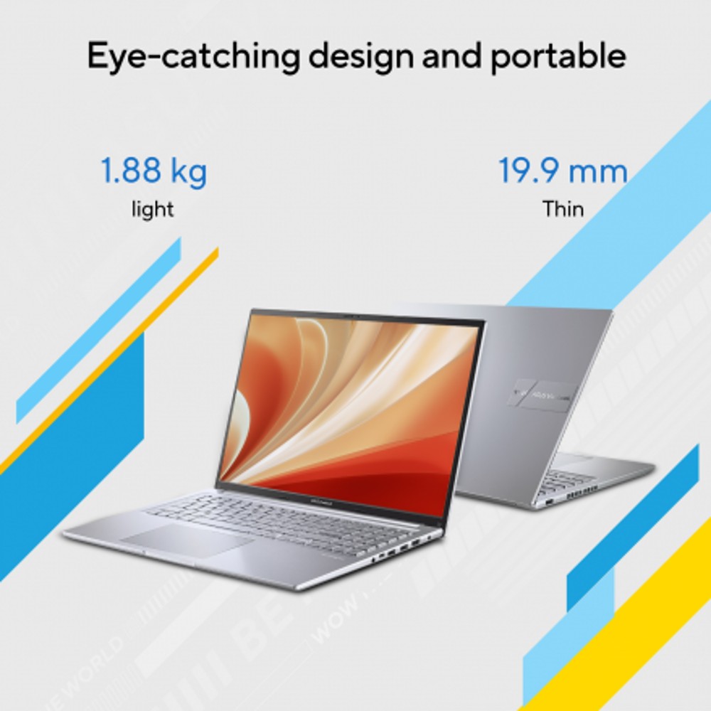 Asus VivoBook 16 i3-1315U 8GB 512GB Transparent-Silver - image 6