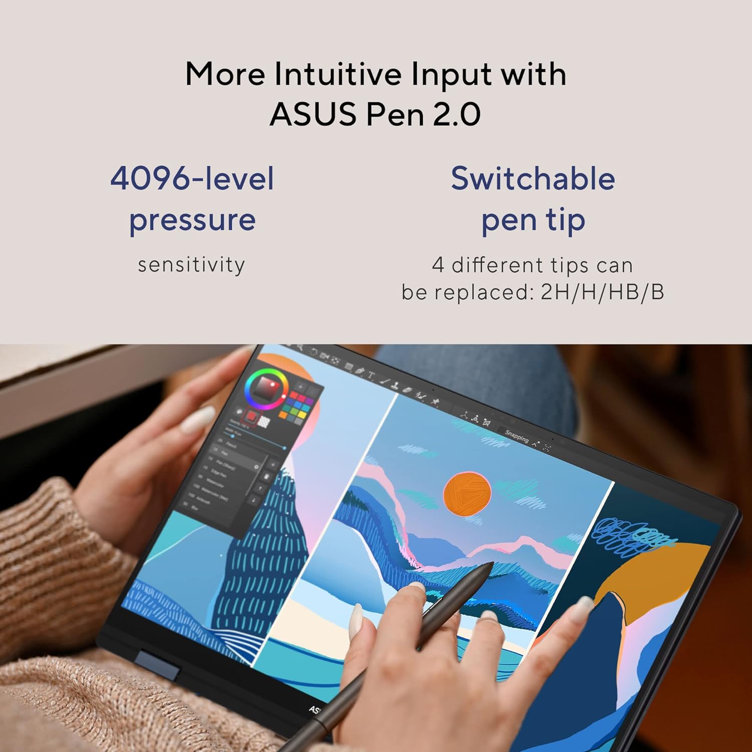 ASUS Zenbook 14 Flip OLED UP3404VA-KN753WS 16GB 1TB Win11 Office - image 6