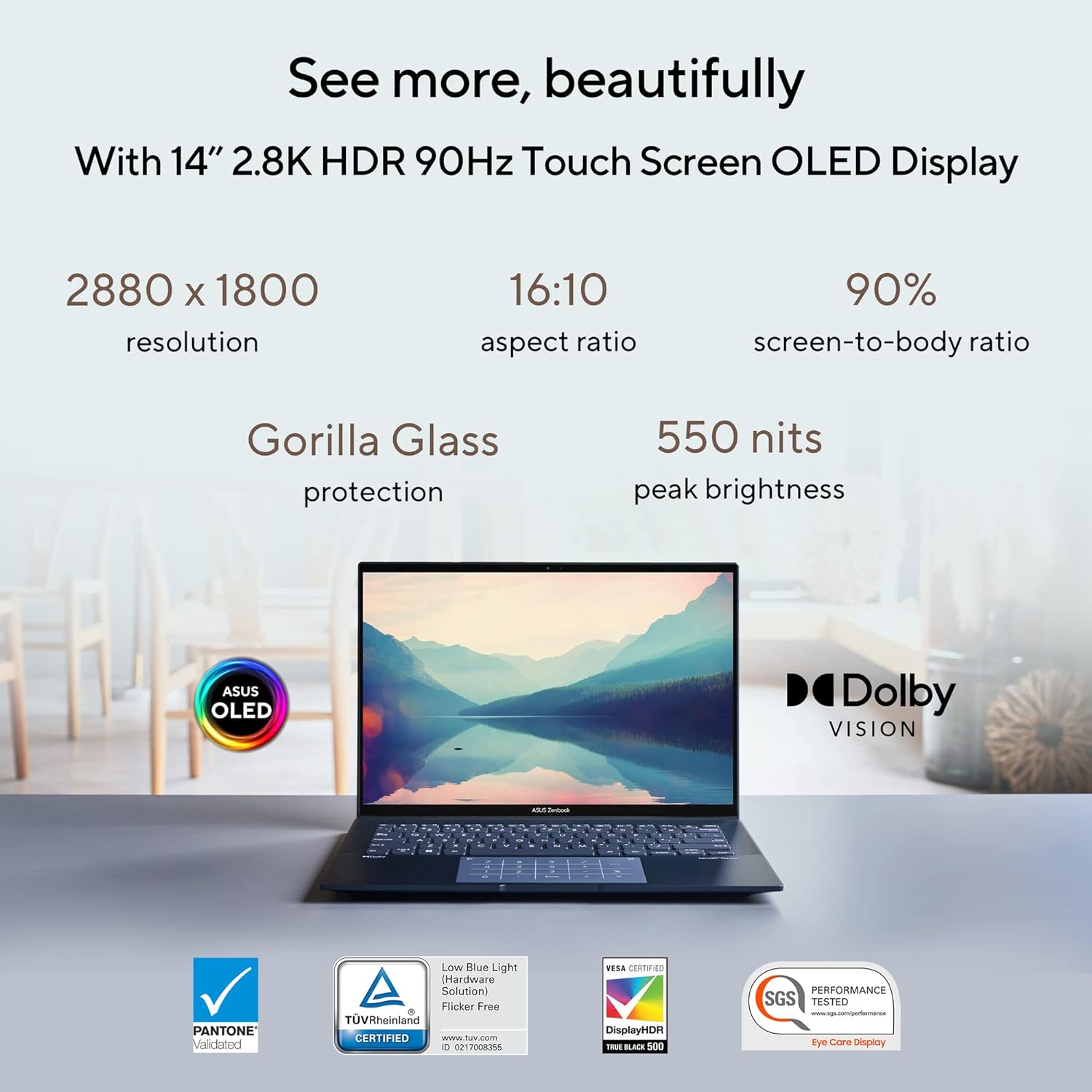 ASUS Zenbook 14 OLED UX3402VA-KN741WS 16GB 512GB Win11 Office - image 3