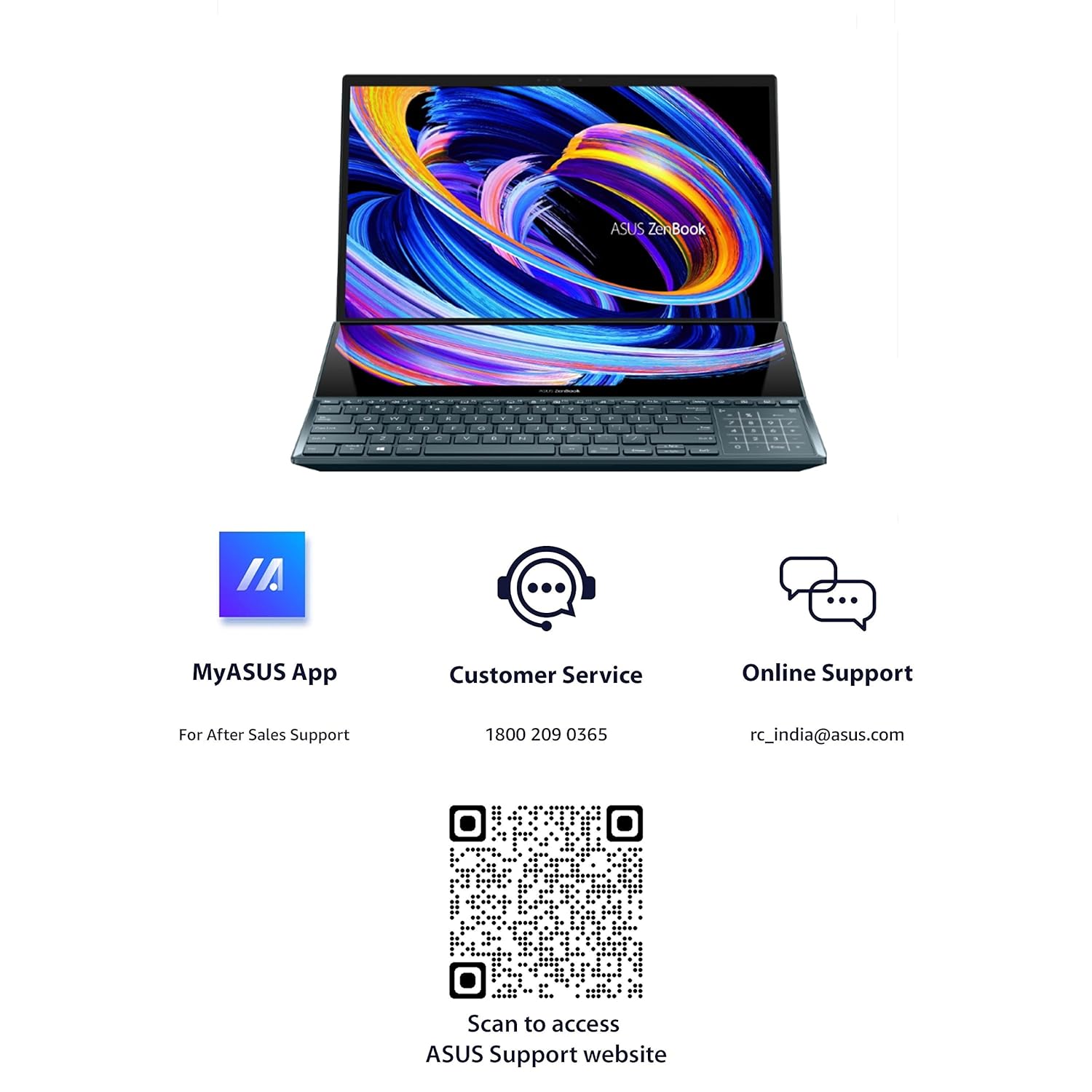 Asus ZenBook Pro Duo 15 OLED UX582ZM-H901WS 32GB 1TB Win11 Office - image 6