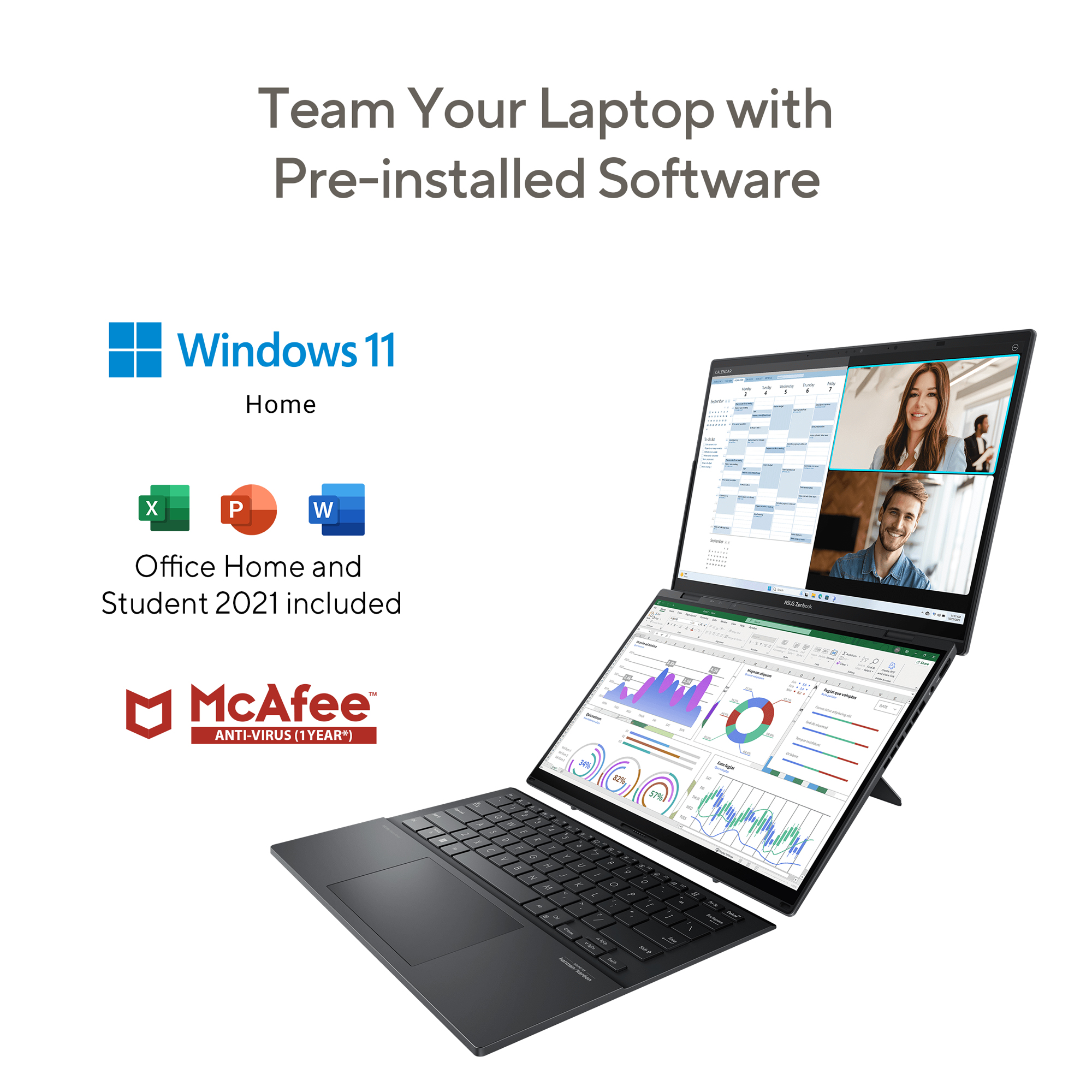 ASUS Zenbook Duo OLED UX8406MA-QL961WS Creator Laptop - image 8