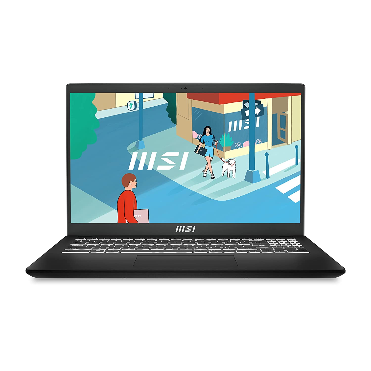 MSI Morden 15 B13M-291IN Laptop with Intel 13th Gen i5-1335U Processor, 40CM FHD 60Hz(8GB/512GB NVMe SSD/Windows 11 Home/Iris Xe Graphics/Star Blue/1.7Kg)
