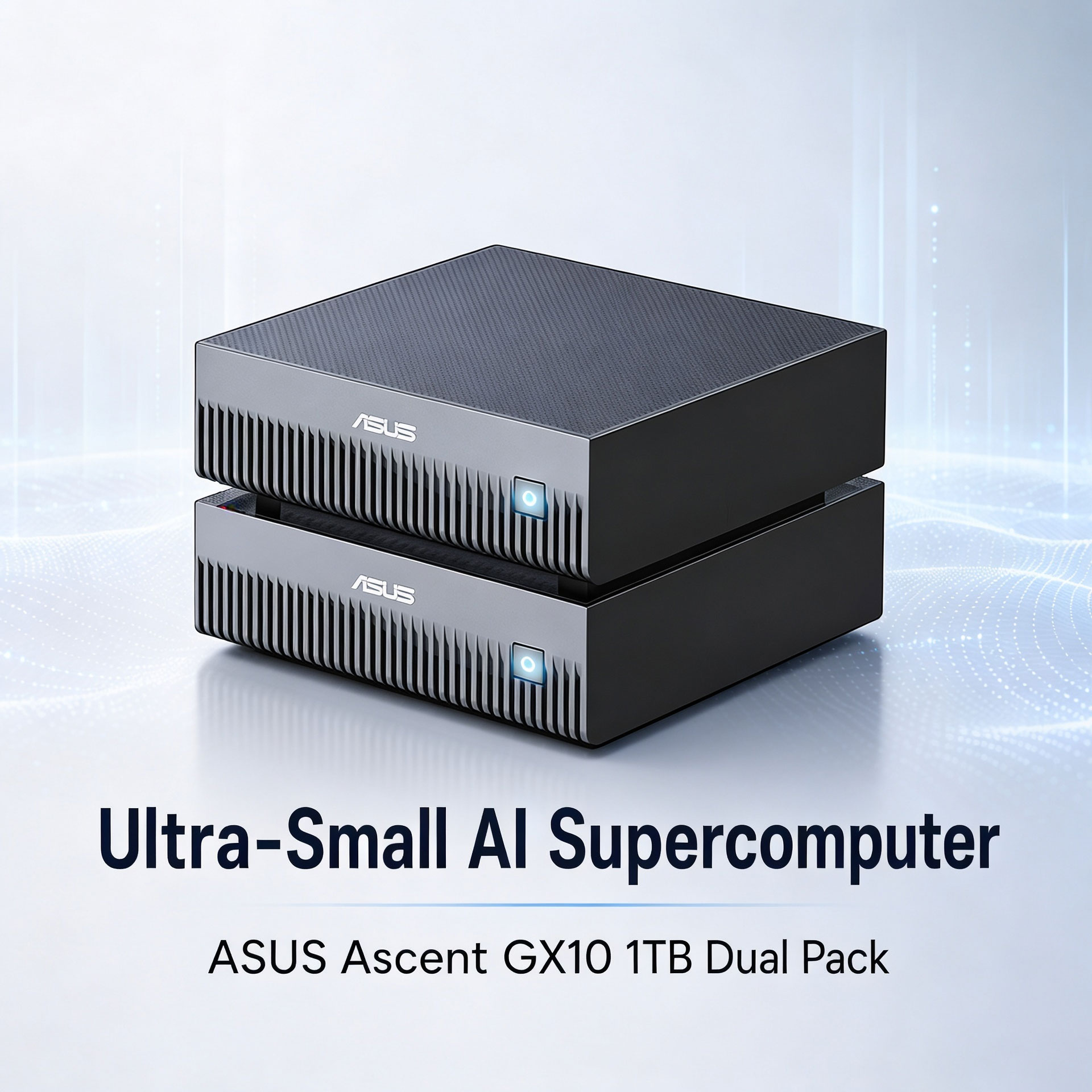 ASUS Ascent GX10 NVIDIA GB10 Dual Pack AI Supercomputer 1TB