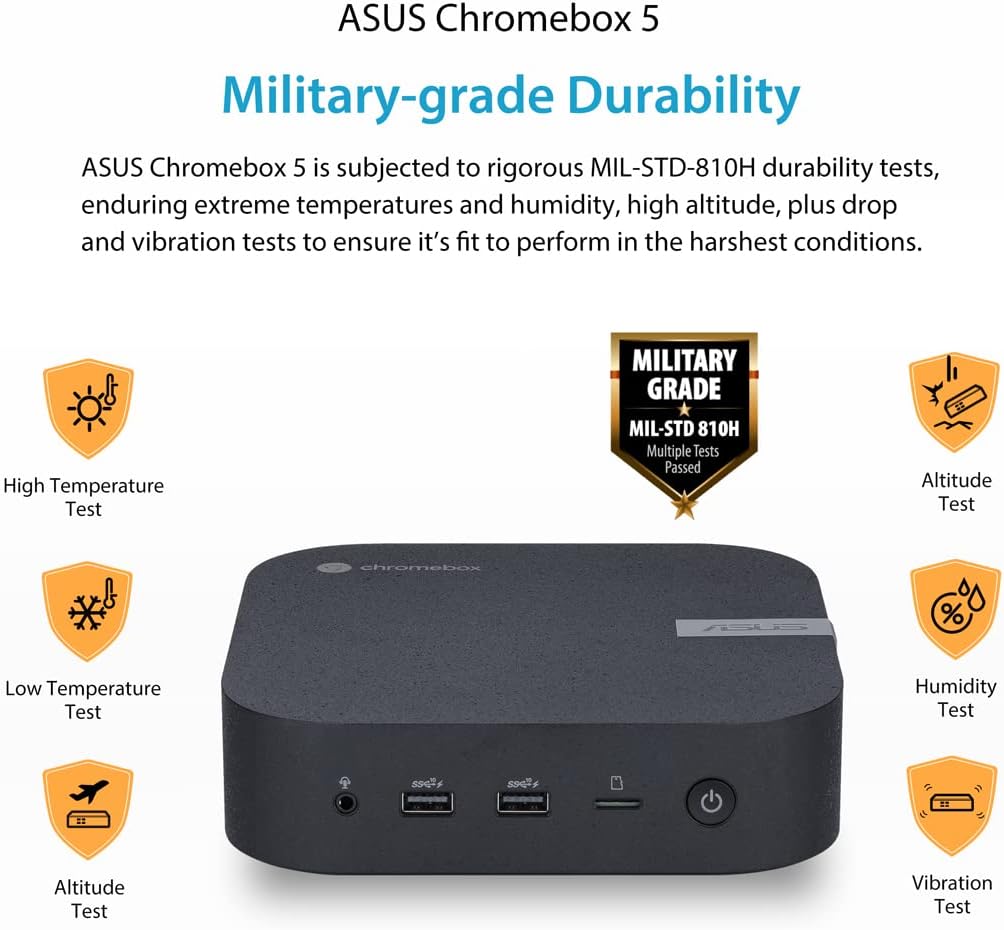 ASUS Chromebox 5 with Core i7-1260P 8GB RAM 256GB NVMe SSD - image 4