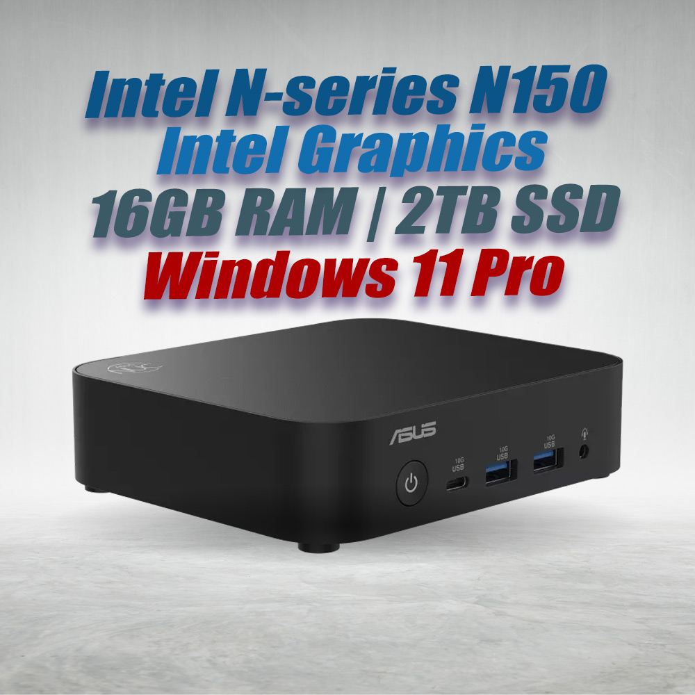 ASUS NUC 14 Essential NUC14MNK-B N150 16GB 2TB Win11 Mini PC - image 2