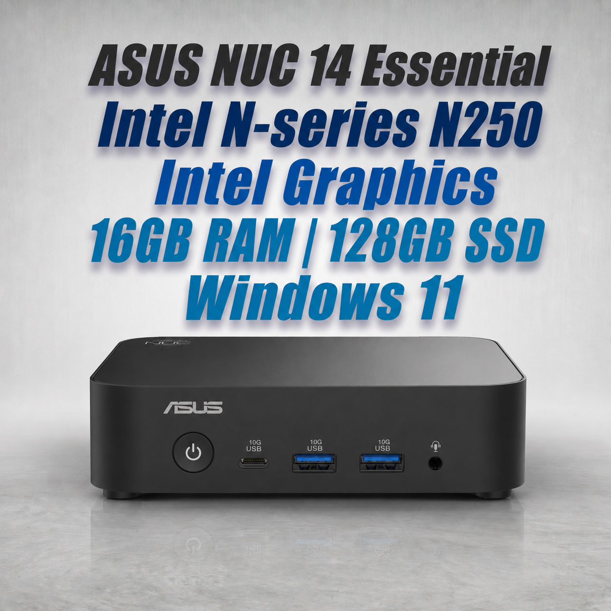 ASUS NUC 14 Essential N250 16GB 128GB Win11 Mini PC - image 2