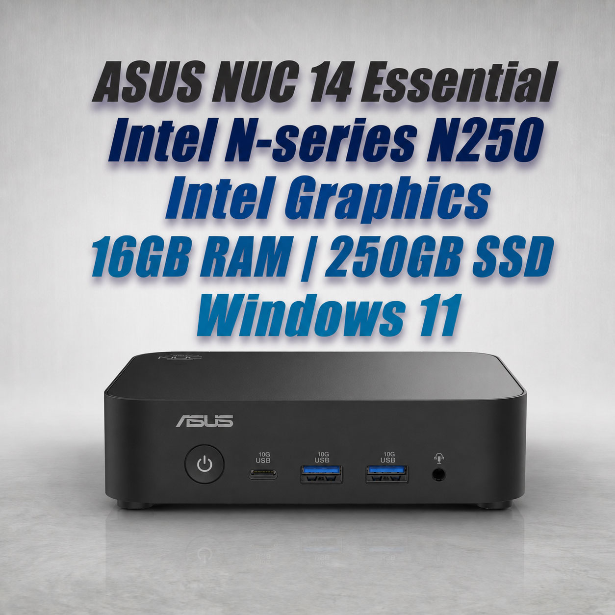 ASUS NUC 14 Essential N250 16GB 250GB Win11 Mini PC - image 2