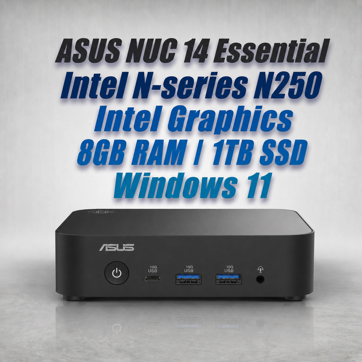 ASUS NUC 14 Essential N250 8GB 1TB Win11 Mini PC - image 2