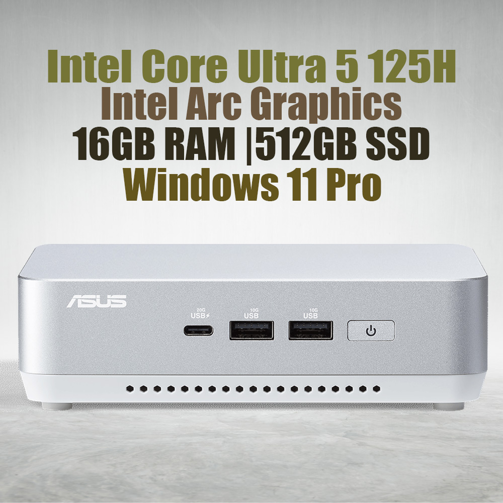 ASUS NUC 14 Pro Plus NUC14RVSU5 Core Ultra 5 125H 16GB 512GB Win11 - image 2