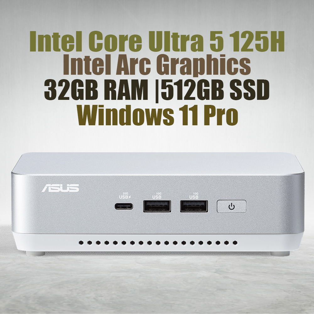 ASUS NUC 14 Pro Plus NUC14RVSU5 Core Ultra 5 125H 32GB 512GB Win11 - image 2