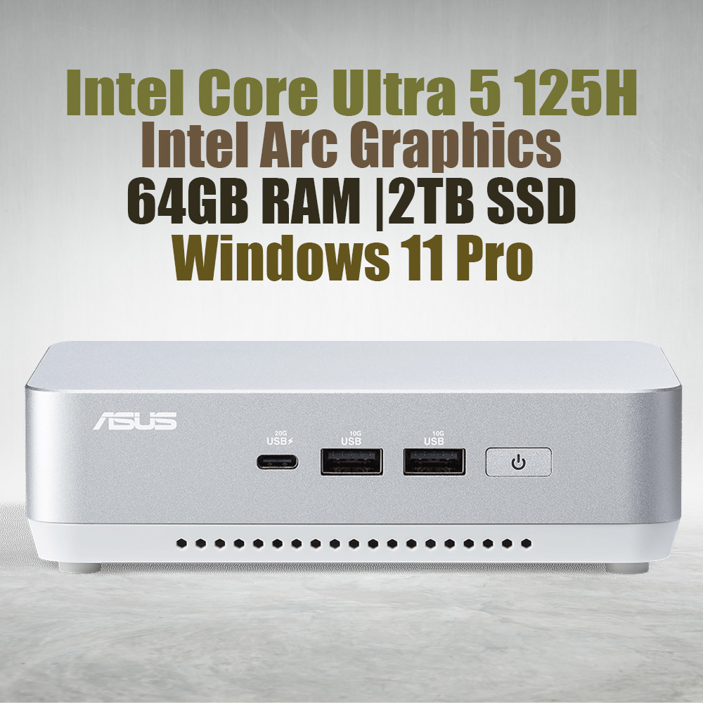 ASUS NUC 14 Pro Plus NUC14RVSU5 Core Ultra 5 125H 64GB 2TB Win11 - image 2
