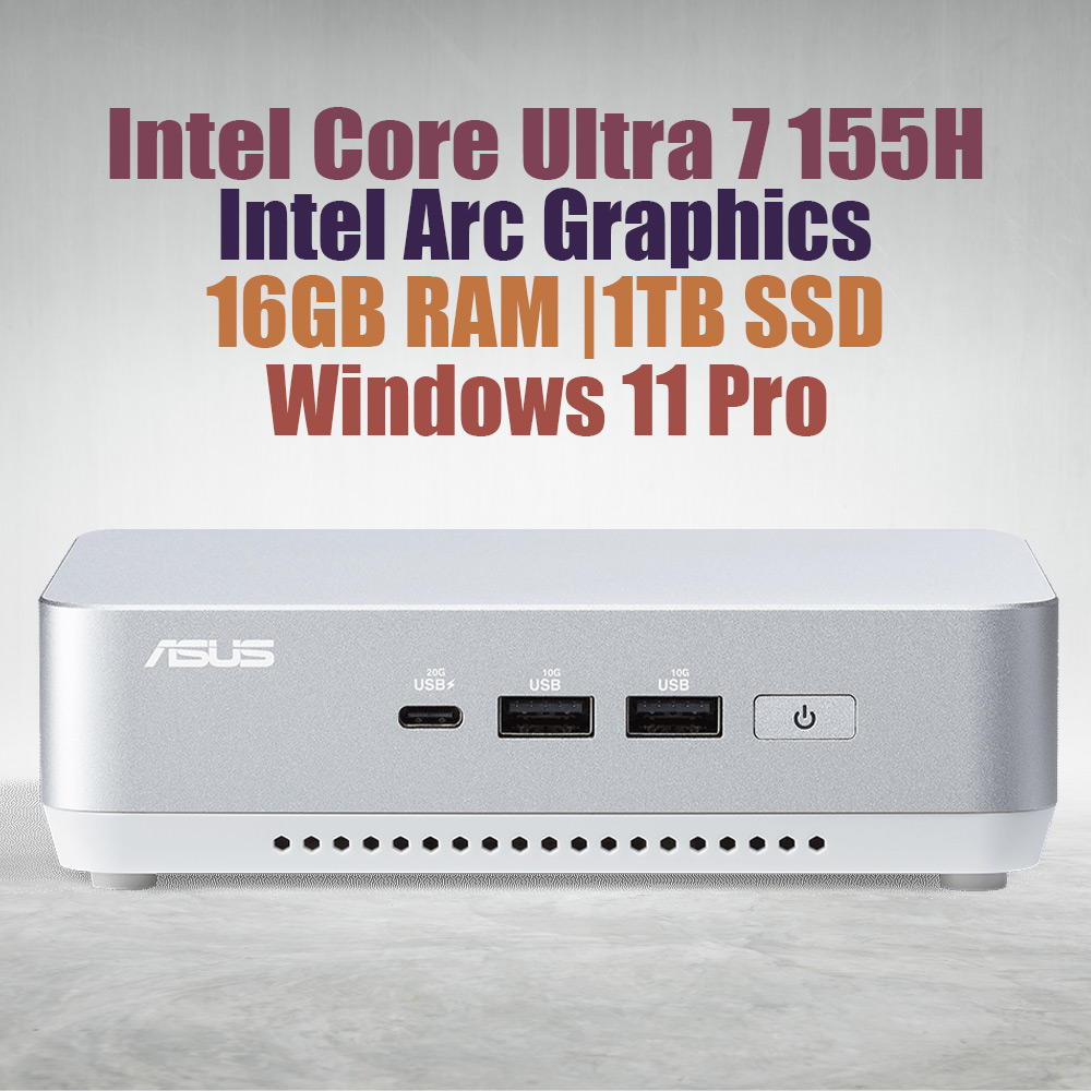 ASUS NUC 14 Pro Plus NUC14RVSU7 Core Ultra 7 155H 16GB 1TB Win11 - image 2