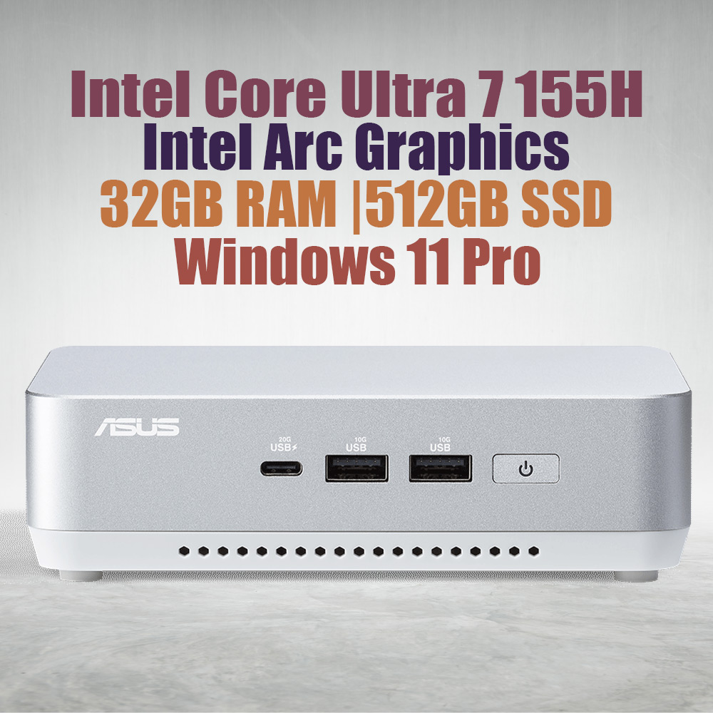 ASUS NUC 14 Pro Plus NUC14RVSU7 Core Ultra 7 155H 32GB 512GB Win11 - image 2