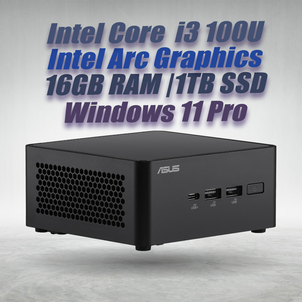 ASUS NUC 14 Pro NUC14RVHI3 Core 3 100U 16GB 1TB Win11 - image 2