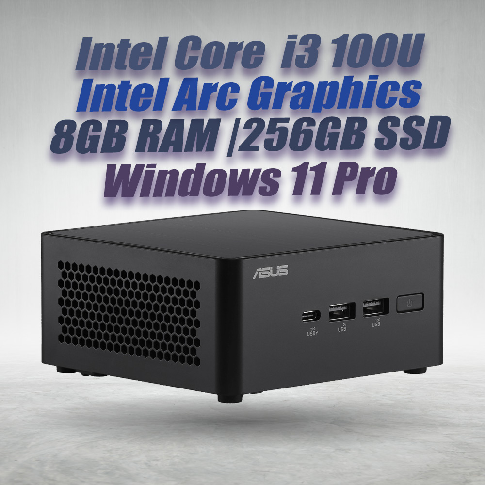 ASUS NUC 14 Pro NUC14RVHI3 Core 3 100U 8GB 256GB Win11 - image 2