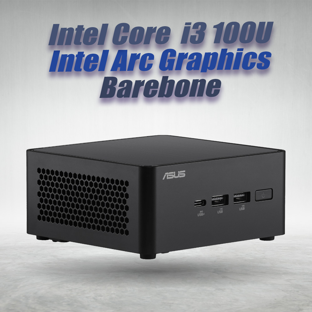 ASUS NUC 14 Pro NUC14RVHI3 Barebone Mini PC Core 3 100U - image 2