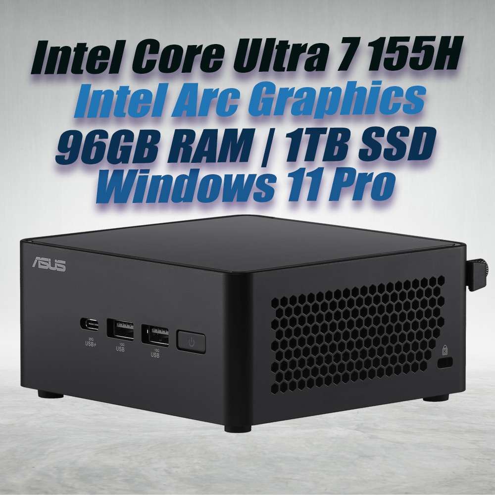 ASUS NUC 14 Pro NUC14RVHU7 Core Ultra 7 155H 96GB 1TB Win11 - image 2