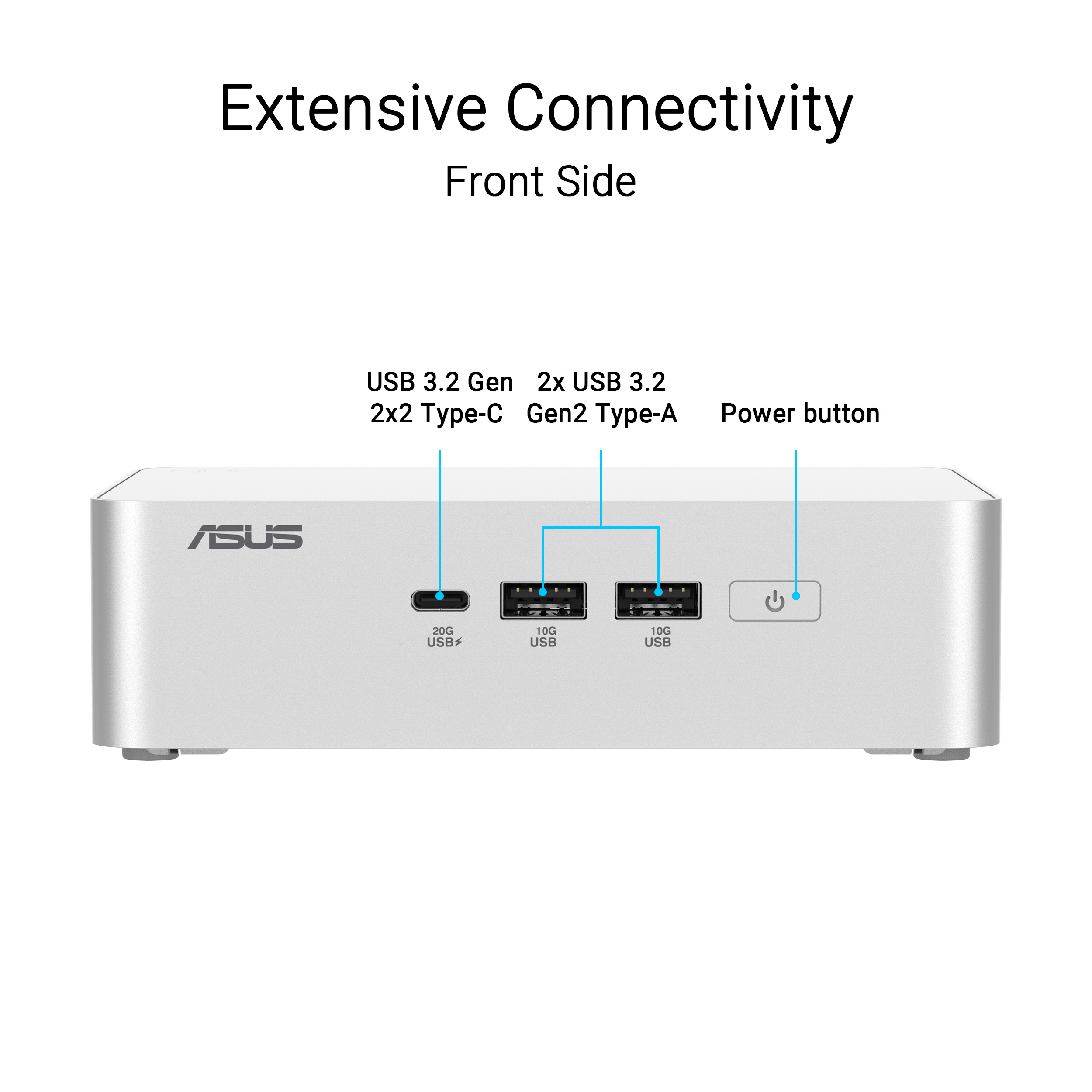 ASUS NUC 15 Pro Plus NUC15CRSU9 Core Ultra 9 vPro 285H 128GB 500GB Win11 Mini PC - image 3