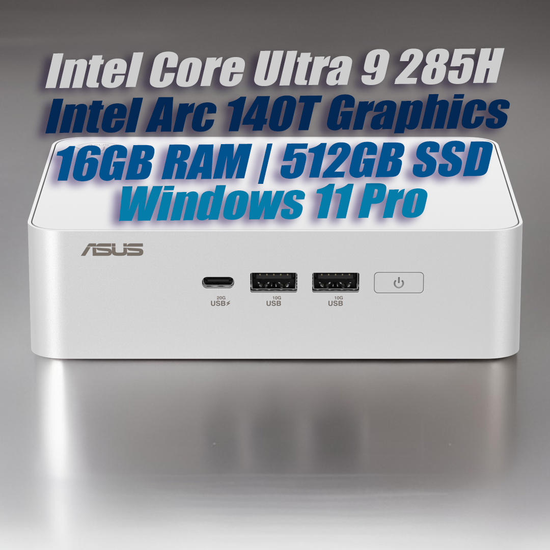 ASUS NUC 15 Pro Plus NUC15CRSU9 Core Ultra 9 vPro 285H 16GB 500GB Win11 Mini PC - image 2