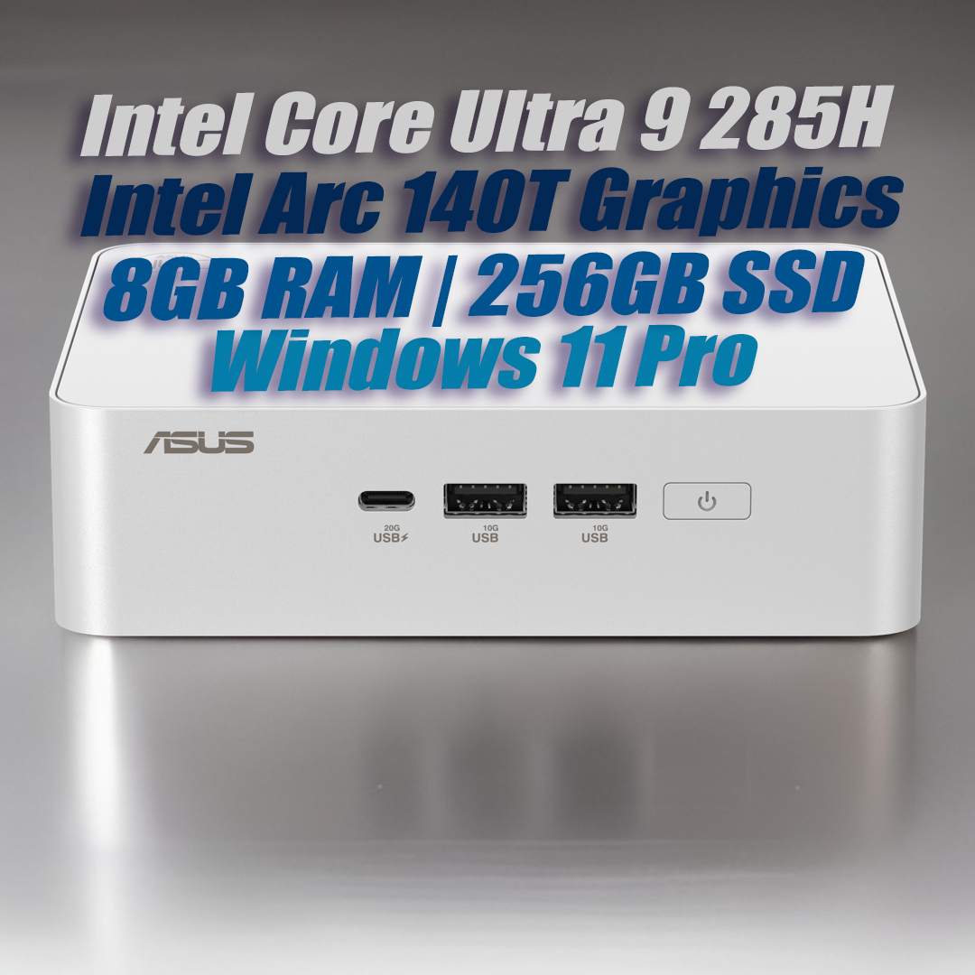 ASUS NUC 15 Pro Plus NUC15CRSU9 Core vPro Ultra 9 285H 8GB 250GB Win11 Mini PC - image 2