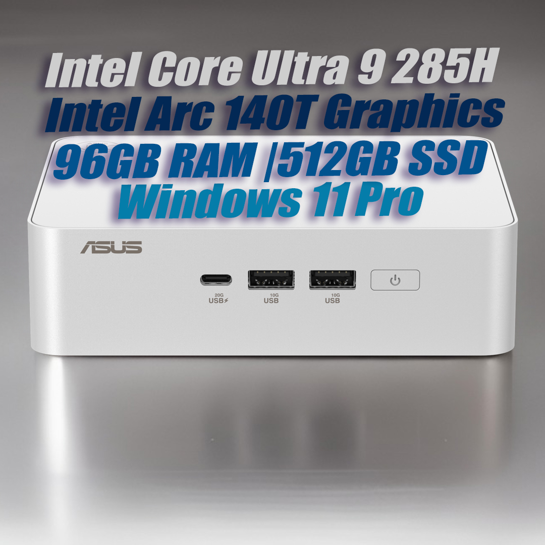 ASUS NUC 15 Pro Plus NUC15CRSU9 Core Ultra 9  vPro 285H 96GB 500GB Win11 Mini PC - image 2