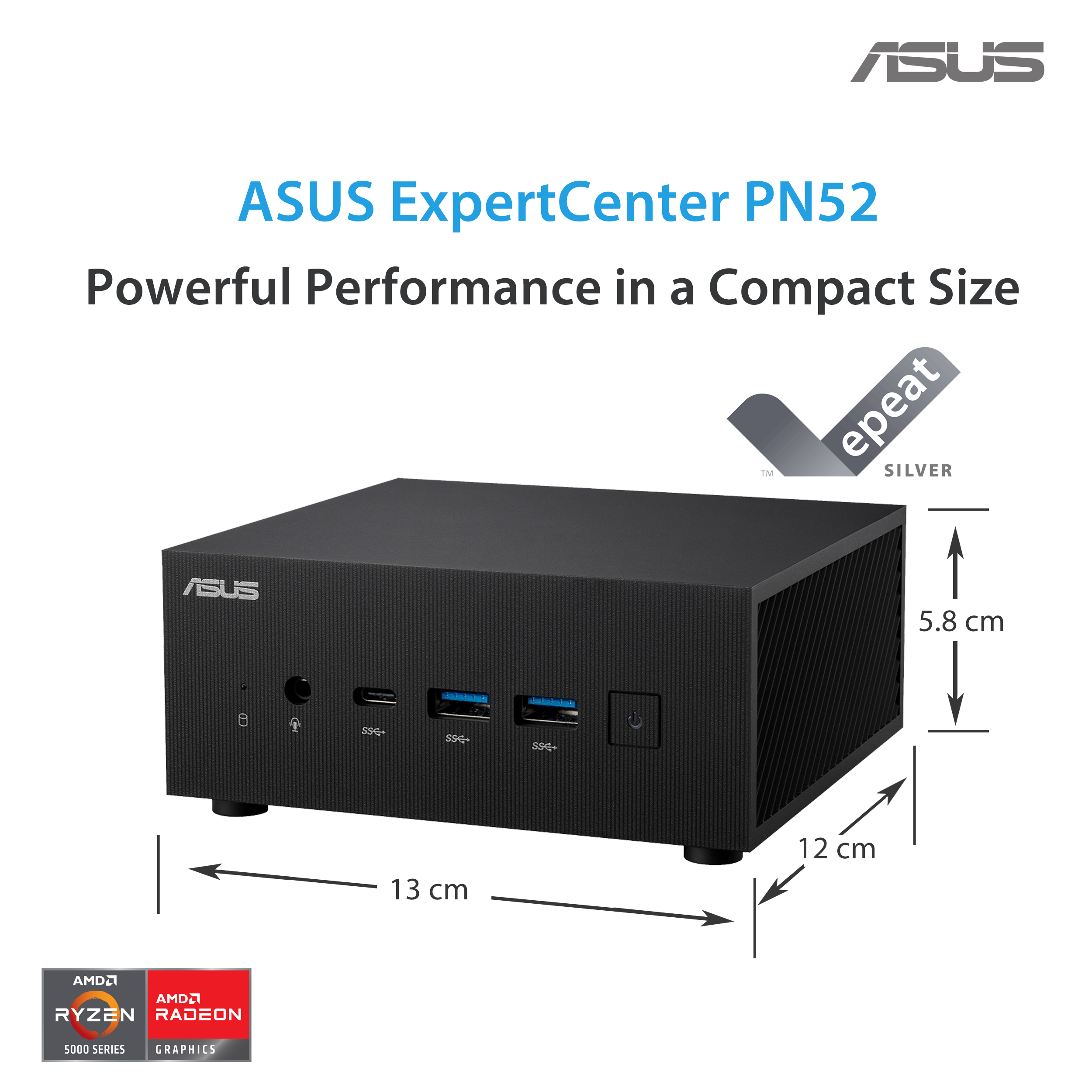 Asus ExpertCenter Barebone mini PC PN52 | AMD Ryzen 5 5600H - image 5