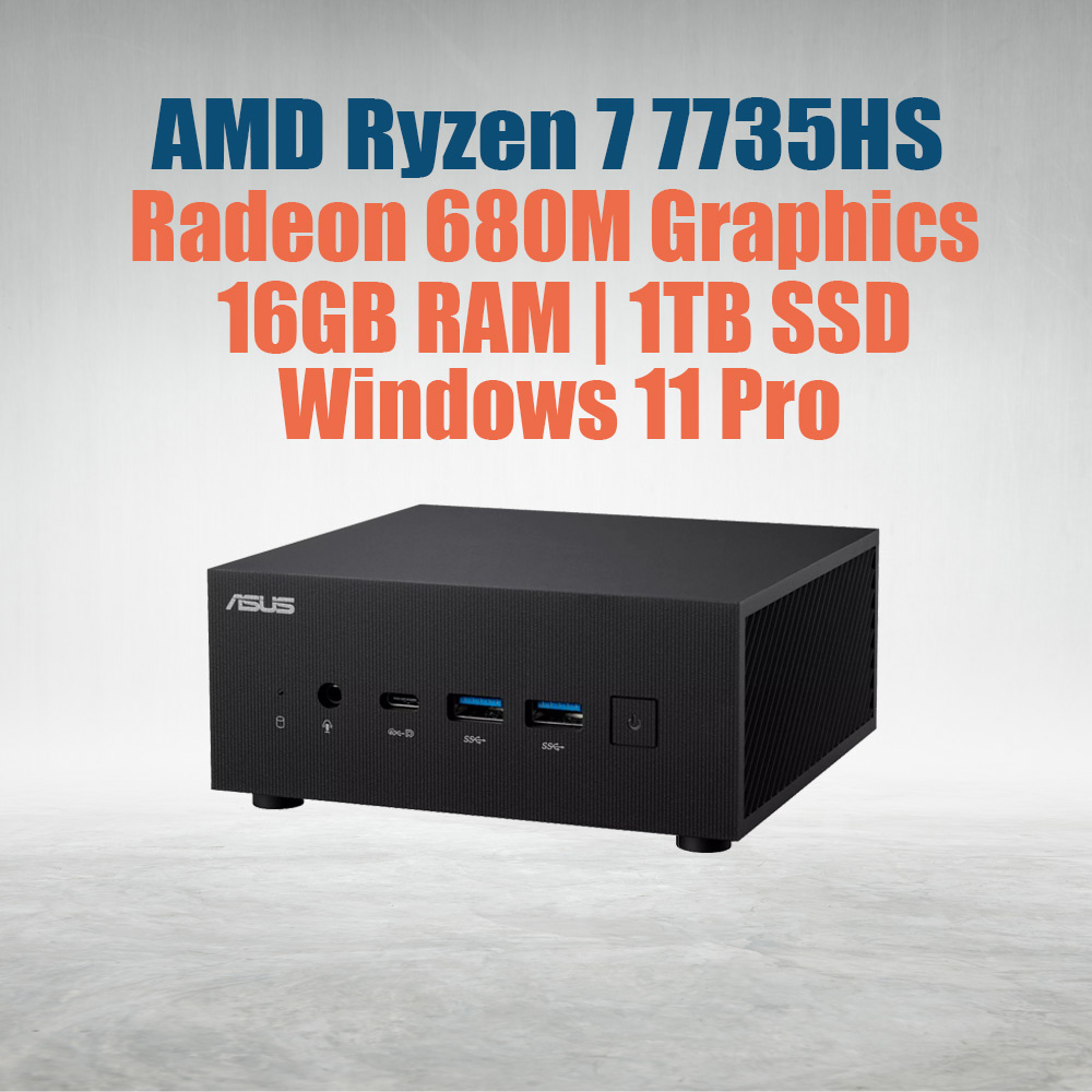 ASUS ExpertCenter Mini PC PN53 Ryzen 7 7735HS 16GB 1TB OS - image 2