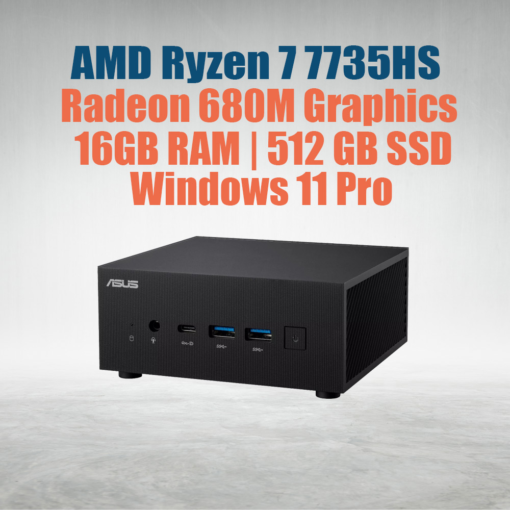 ASUS ExpertCenter Mini PC PN53 Ryzen 7 7735HS 16GB 512GB OS - image 2