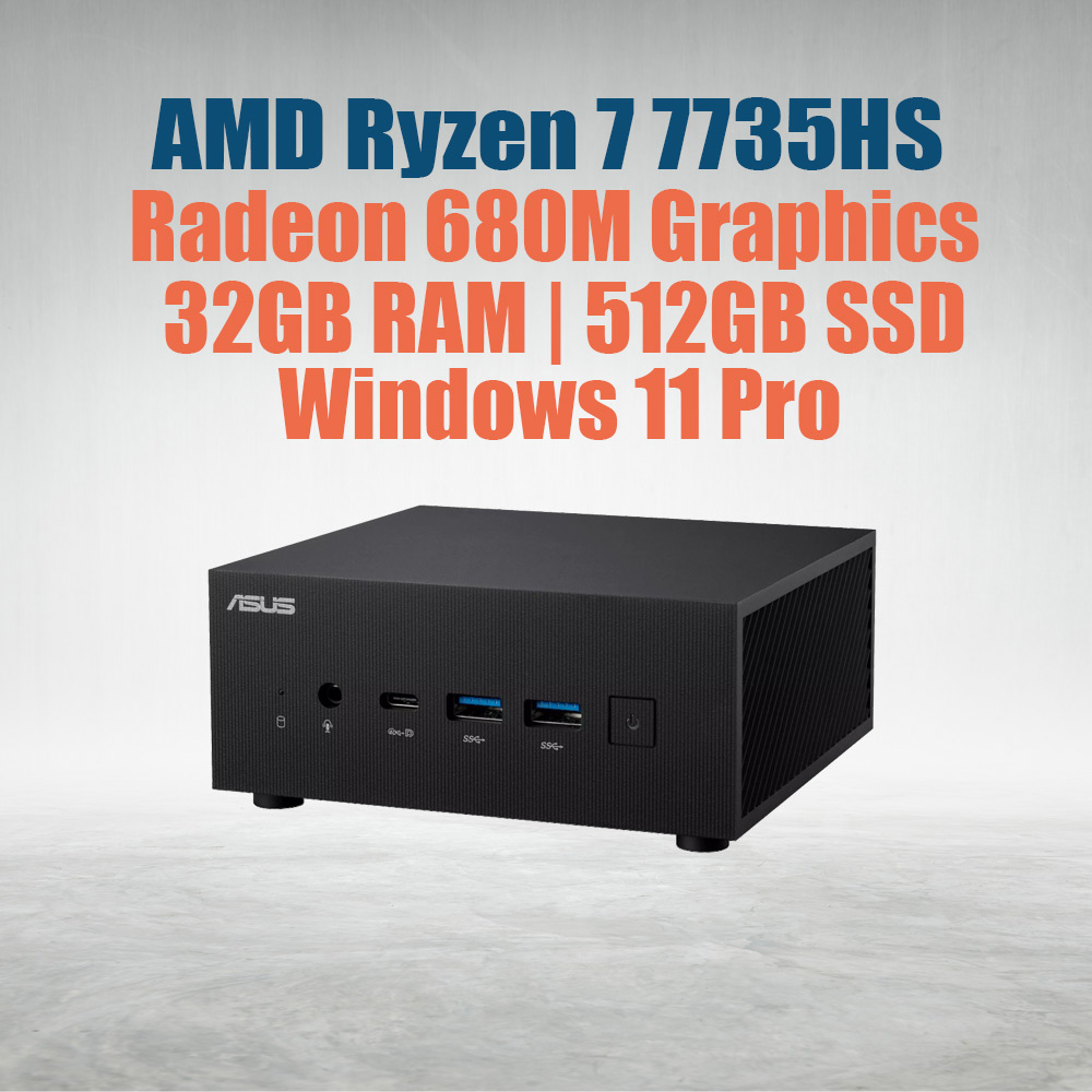 ASUS ExpertCenter Mini PC PN53 Ryzen 7 7735HS 32GB 512GB OS - image 2