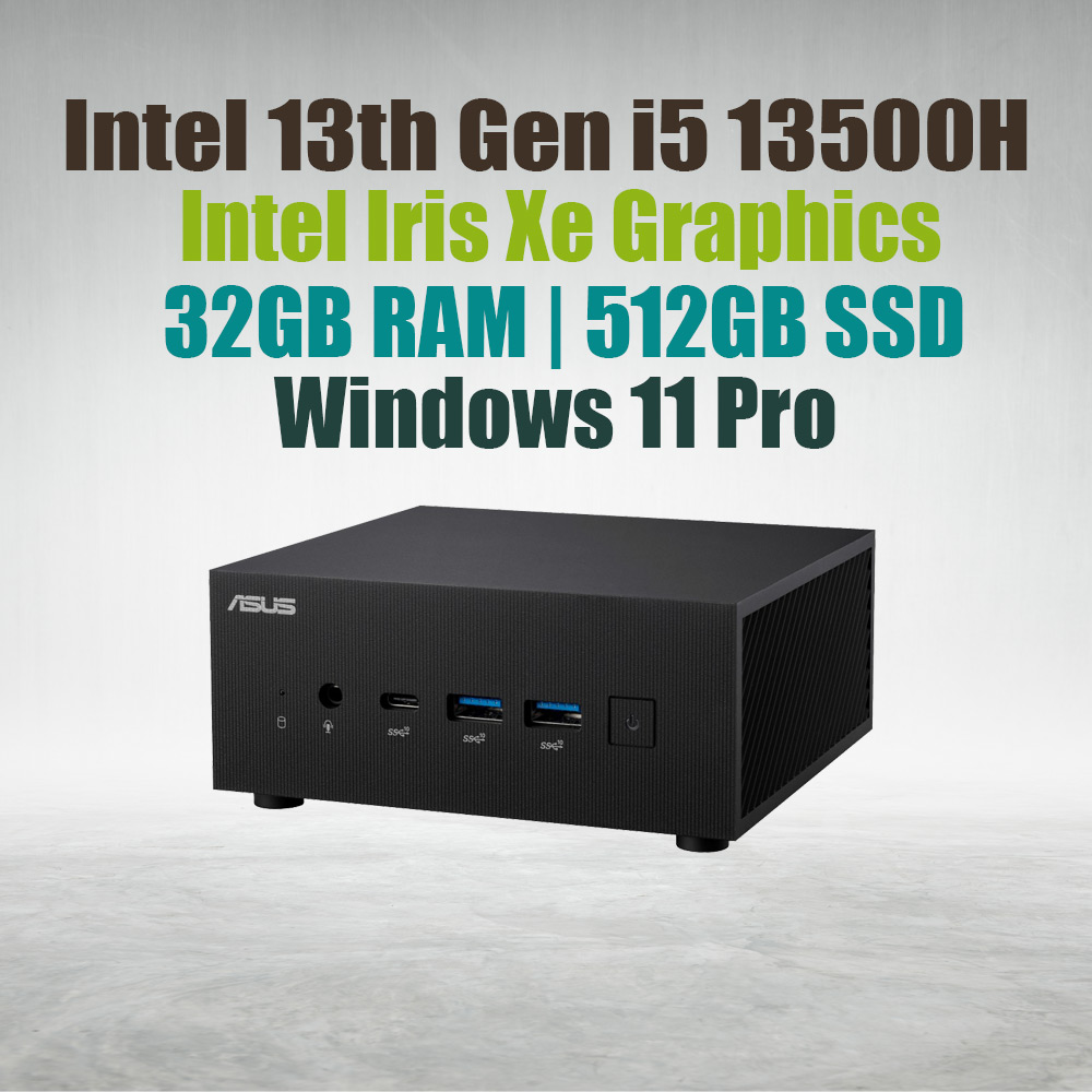 ASUS Mini Pc PN64 i5 13500H 32GB DDR5 512GB Win 11 - image 2