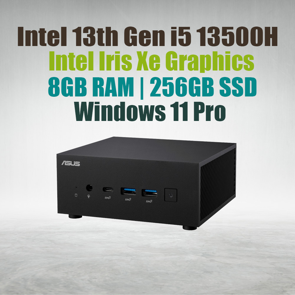 ASUS Mini Pc PN64 i5 13500H 8GB DDR5 256GB Win 11 - image 2
