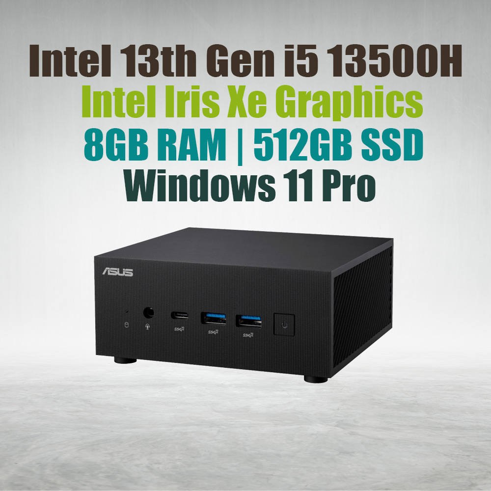 ASUS Mini Pc PN64 i5 13500H 8GB DDR5 512GB Win 11 - image 2