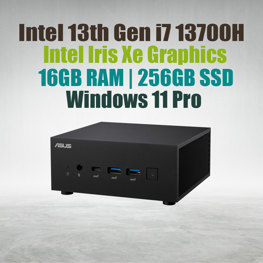 ASUS Mini Pc PN64 i7 13700H 16GB DDR5 256GB Win 11 - image 2