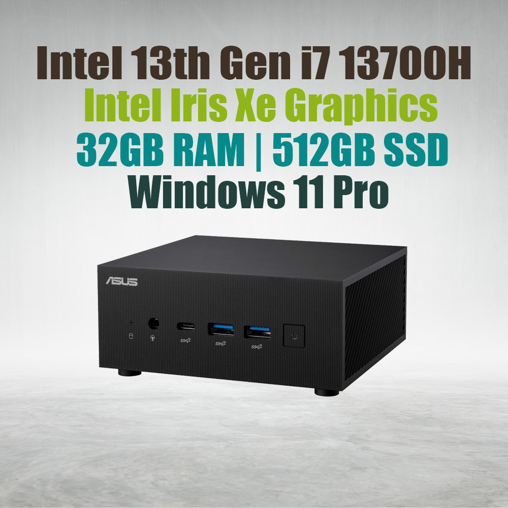 ASUS Mini Pc PN64 i7 13700H 32GB DDR5 512GB Win 11 - image 2
