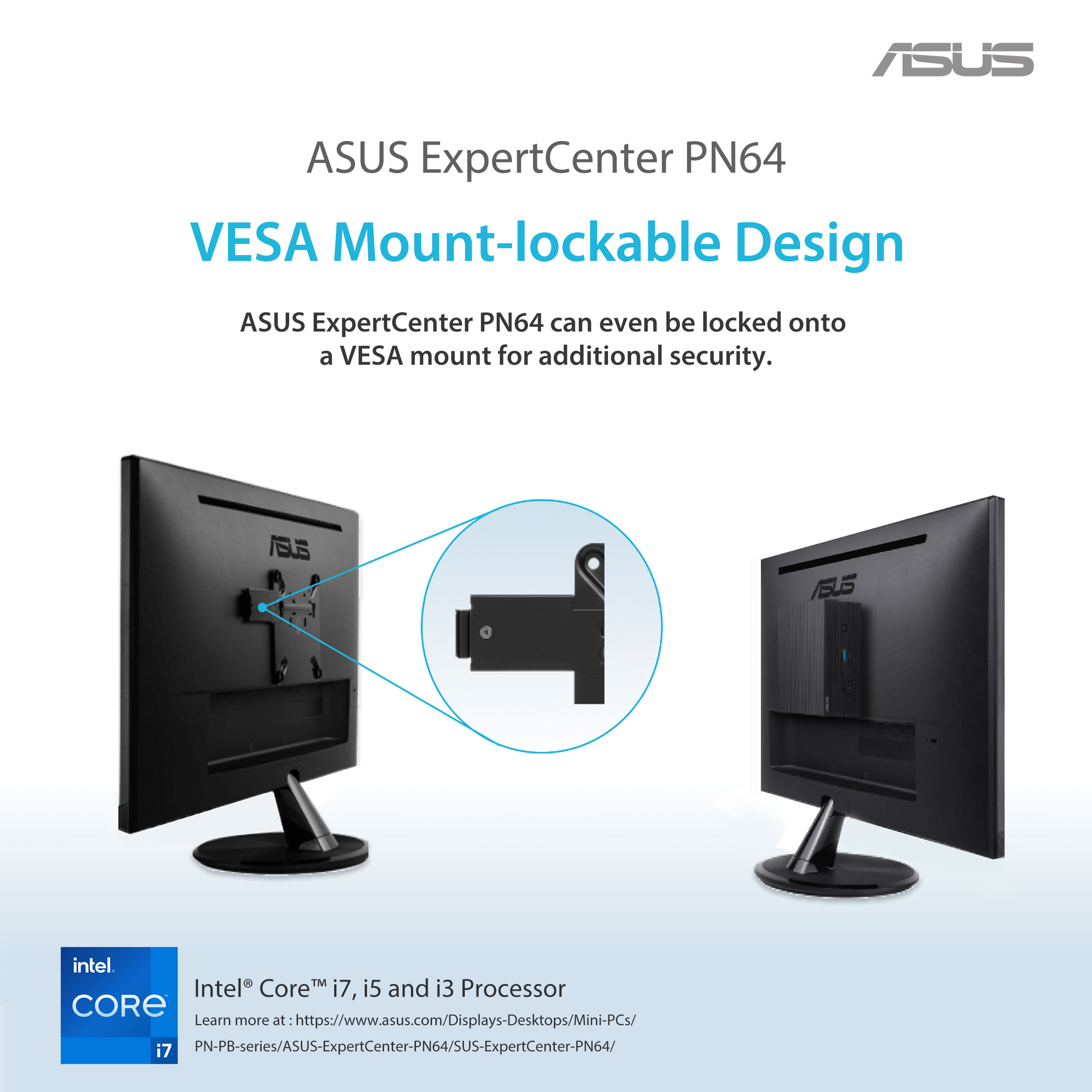 ASUS Mini PC ExpertCenter PN64 barebone with Intel Core i7 13700H - image 7