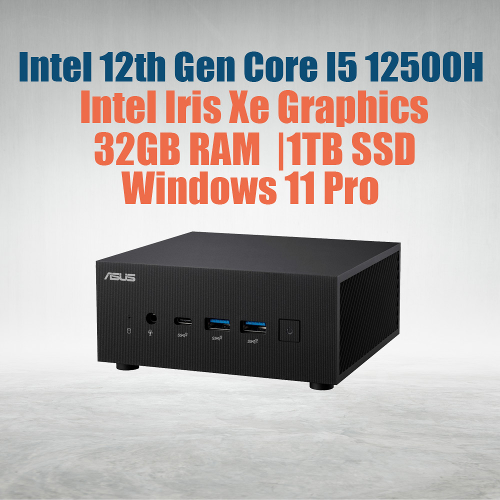 ASUS Mini PC PN64 | i5 12500H  | 32GB RAM | 1TB SSD | Win 11 - image 2