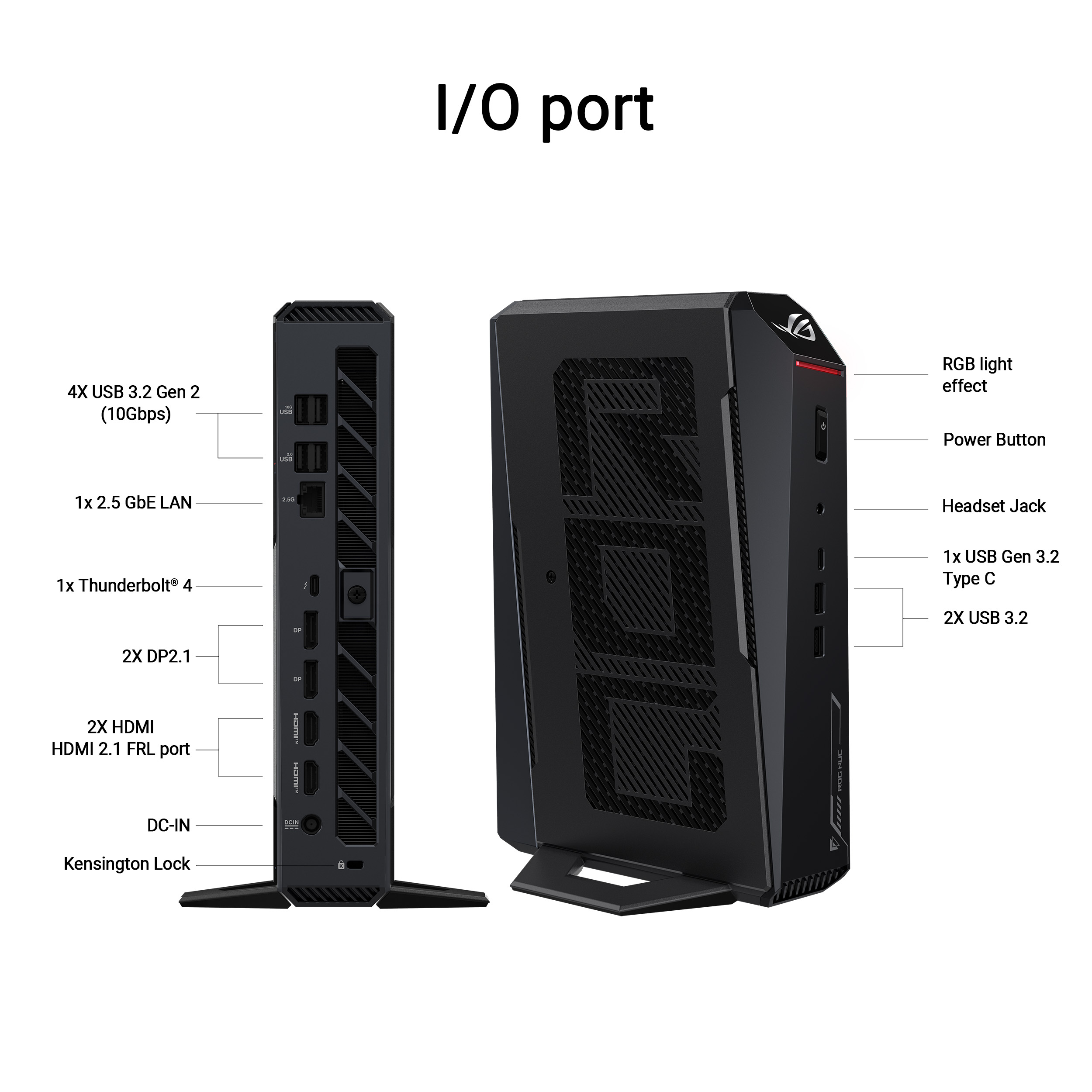 ASUS ROG NUC 2025 U9 275HX RTX 5080 64GB 1TB Win11 - image 3