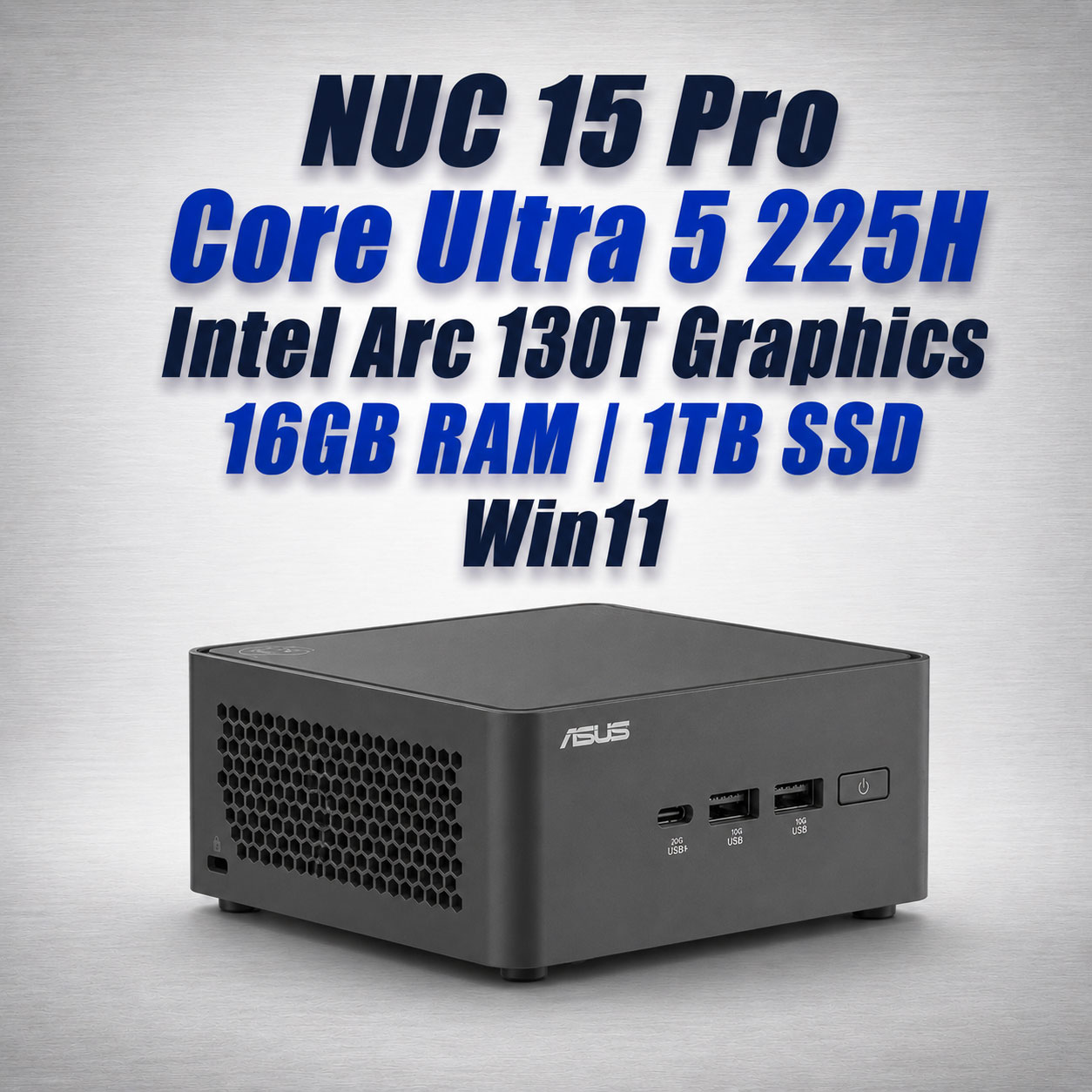 ASUS NUC 15 Pro NUC15CRHU5 Core Ultra 5 225H 16GB 1TB Win11 Mini PC - image 2