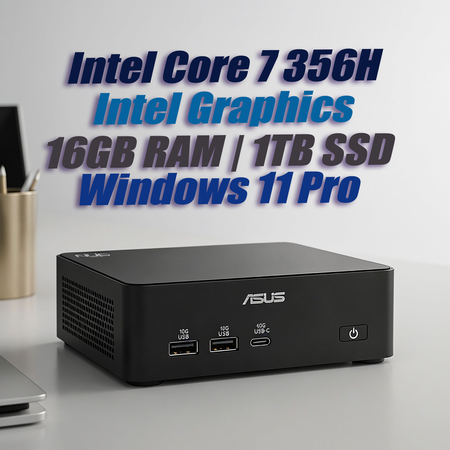 ASUS NUC 16 Pro NUC16GDKU7 Core Ultra 7 356H 16GB 1TB Win11 Mini PC - image 2