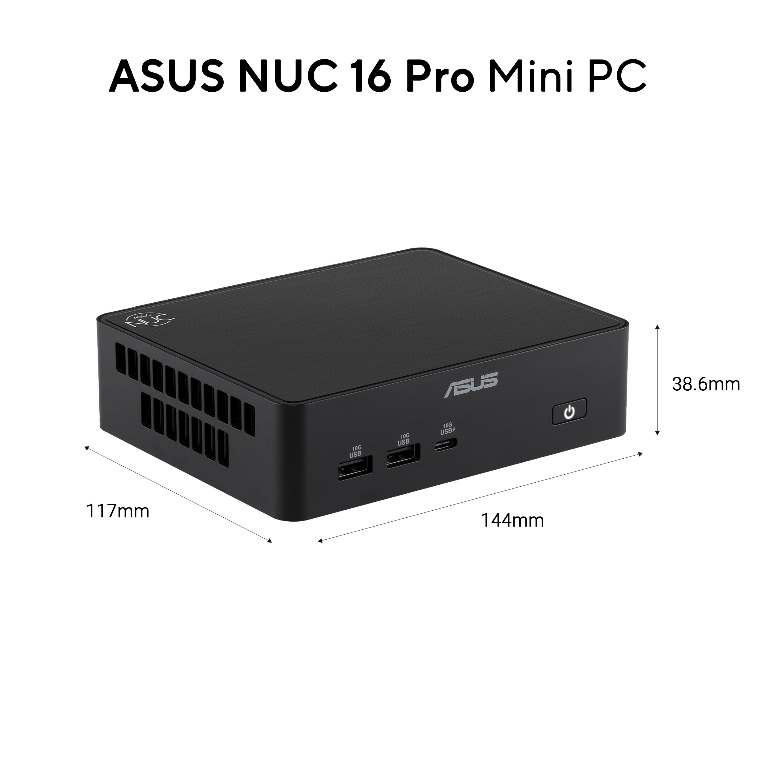 ASUS NUC 16 Pro NUC16GDKU7 Core Ultra 7 356H 8GB 500GB Win11 Mini PC - image 5