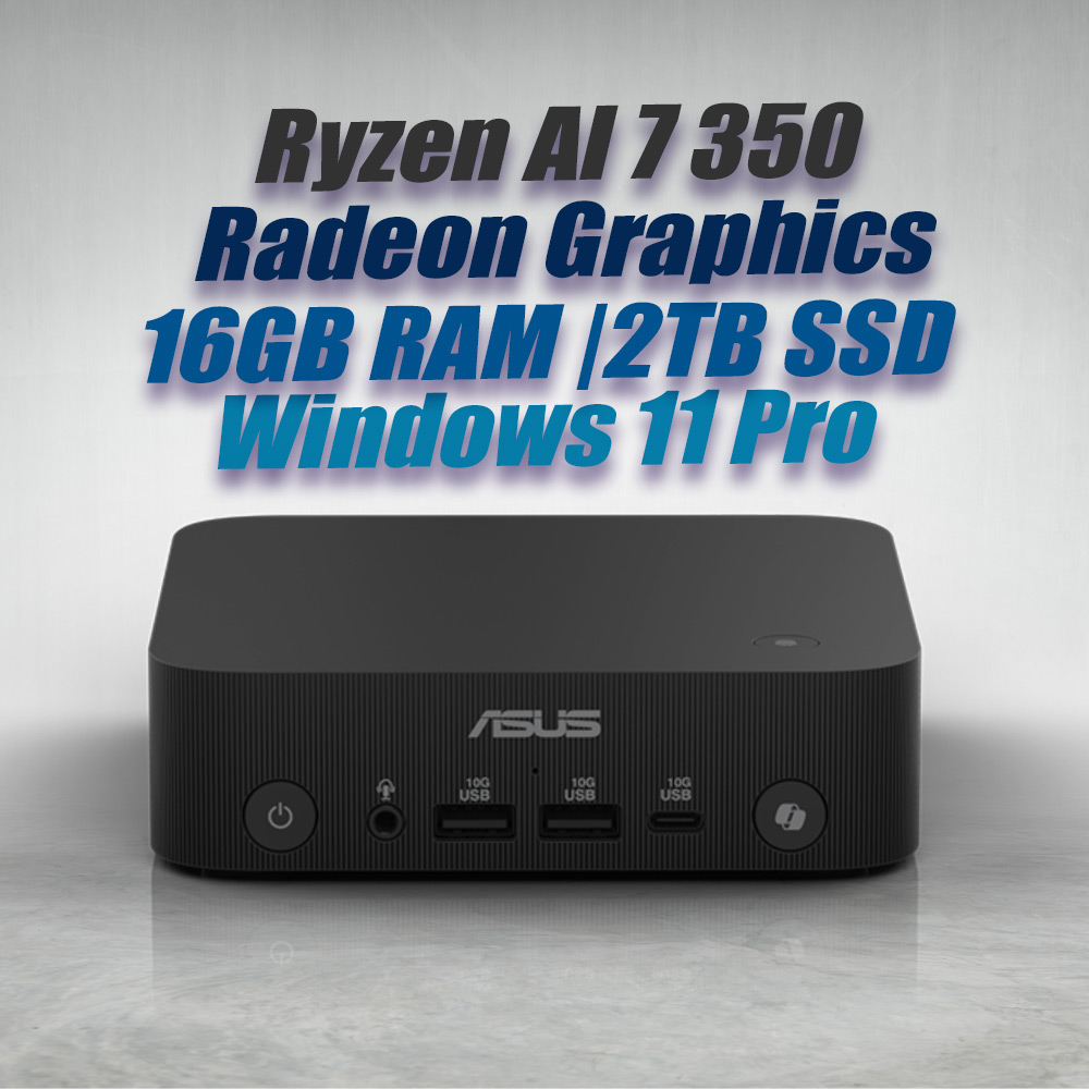 ASUS ExpertCenter Mini PC PN54 Ryzen AI 7 350 16GB 2TB OS - image 2
